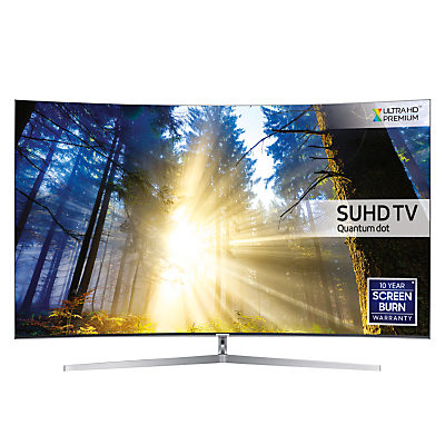Samsung UE65KS9000 Curved SUHD HDR 1,000 4K Ultra HD Quantum Dot Smart TV, 65” with Freeview HD/Freesat HD, Playstation Now & 360° Design, UHD Premium